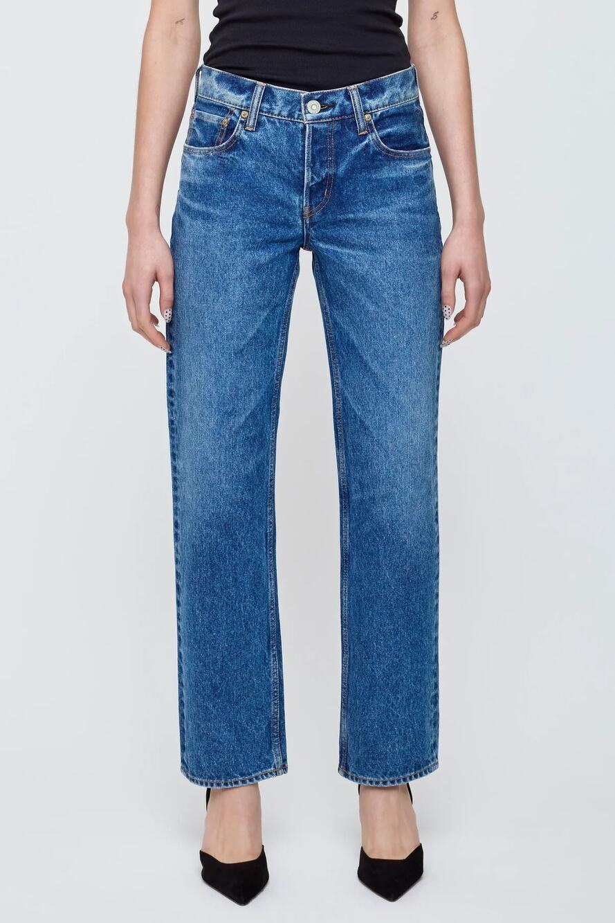 Moussy Straight Low Philadelphia Jeans size 29